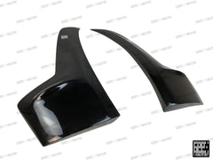 BMW 3 Series M Sport 340i 335i F30 2012 2013 2014 2015 2016 2017 2018 2019 with Aftermarket Parts - V2 Front Bumper Air Diverter Canards & Front Lip Carbon Fiber/FRP from Geex Village
