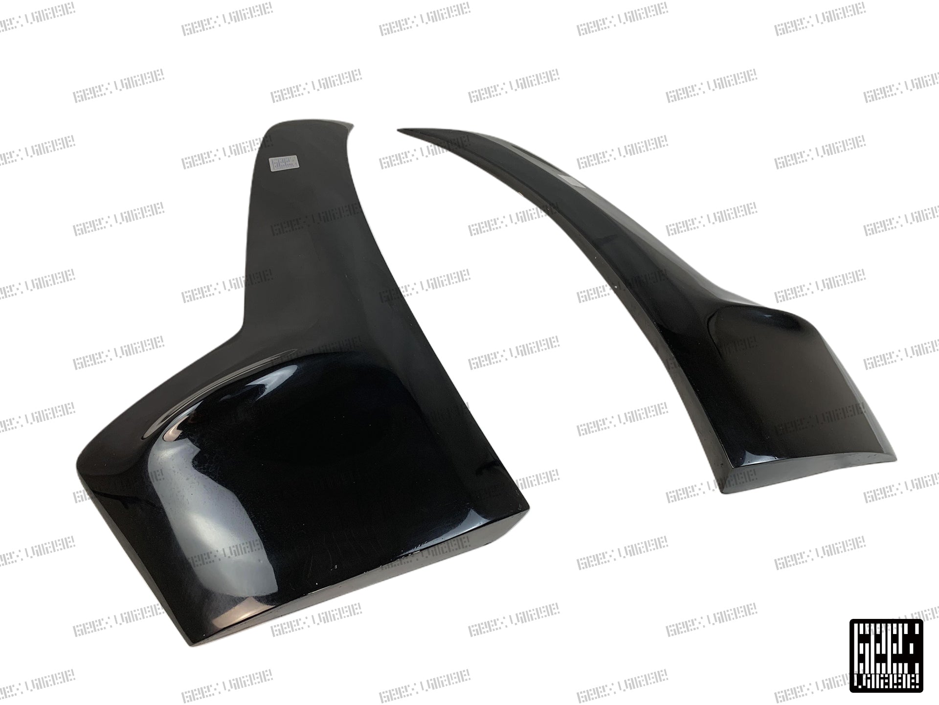 BMW 3 Series M Sport 340i 335i F30 2012 2013 2014 2015 2016 2017 2018 2019 with Aftermarket Parts - V2 Front Bumper Air Diverter Canards & Front Lip Carbon Fiber/FRP from Geex Village