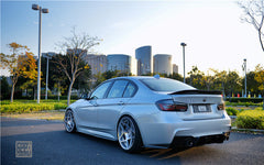 BMW 3 Series M Sport 340i 335i F30 2012 2013 2014 2015 2016 2017 2018 2019 with Aftermarket Parts - Rear Canards Carbon Fiber from Geex Village