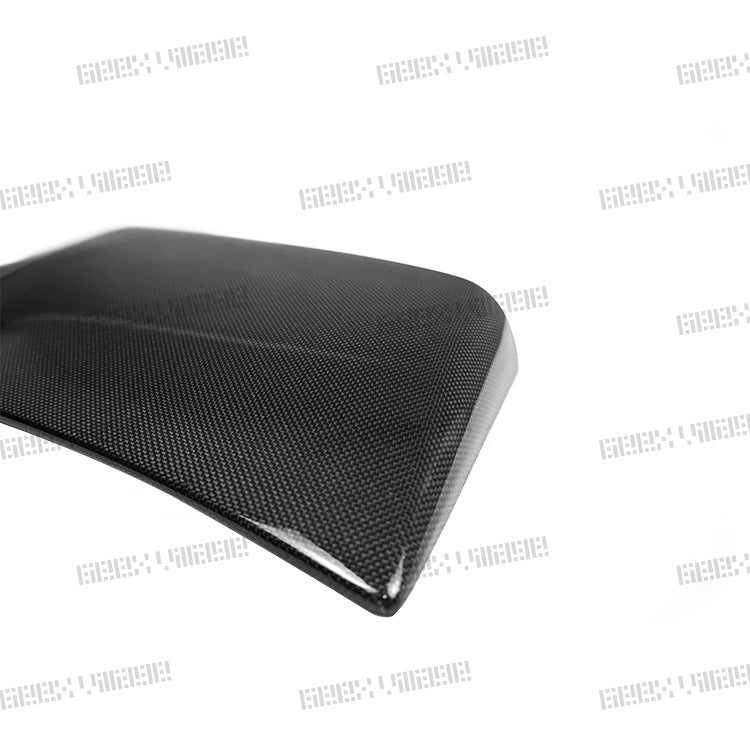 BMW 4 Series 440i 435i 430i 428i F32 Coupe 2014 2015 2016 2017 2018 2019 2020 & M4 F82 Coupe 2014 2015 2016 2017 2018 2019 2020 with Aftermarket Parts - Rear Roof Spoiler Carbon Fiber from Geex Village