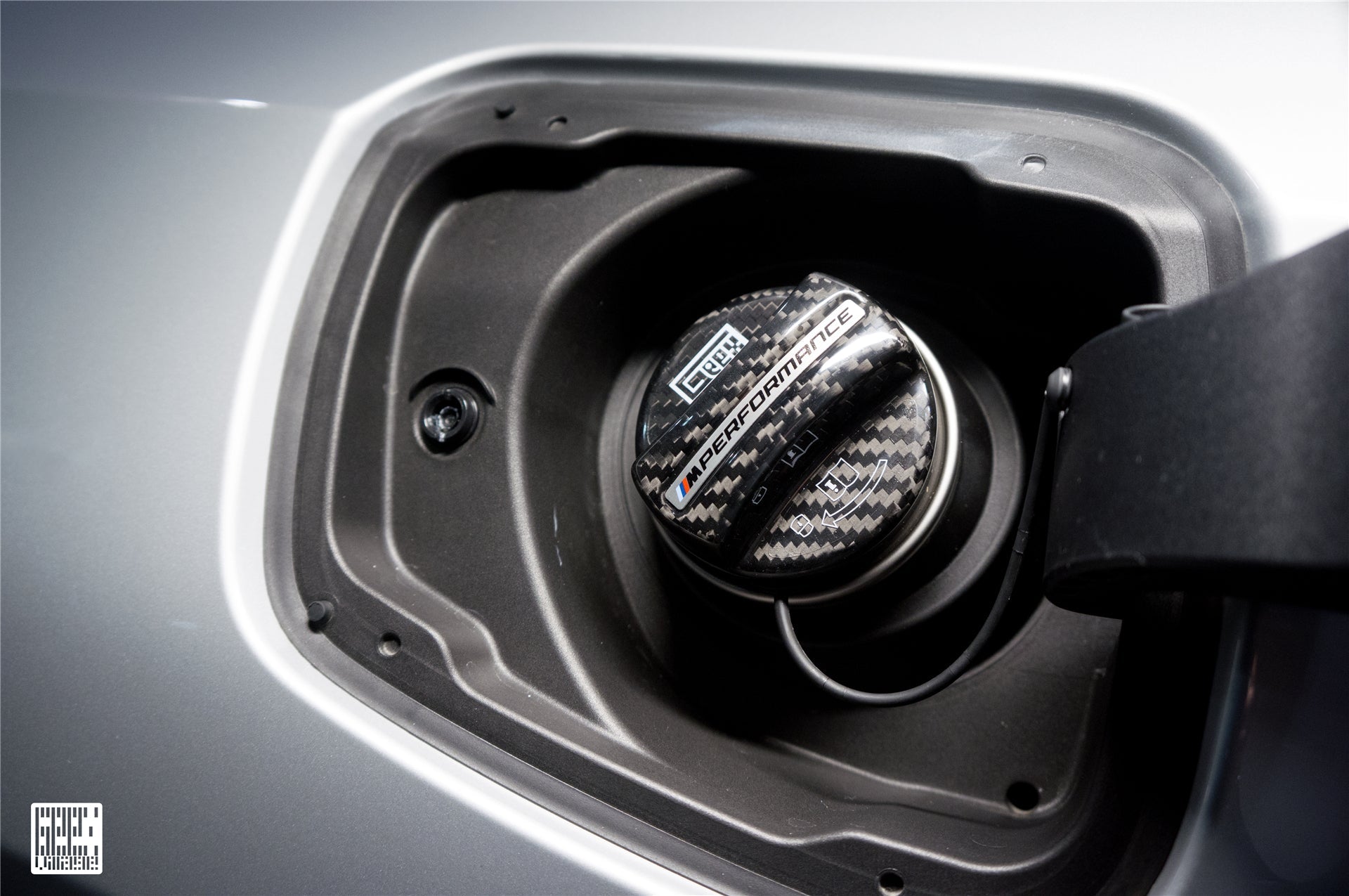 BMW 4 Series Gran Coupe M440i 430i G26 2022-ON with Aftermarket Parts - MP M Performance Style Fuel Filler Cap Carbon Fiber from Geex Village