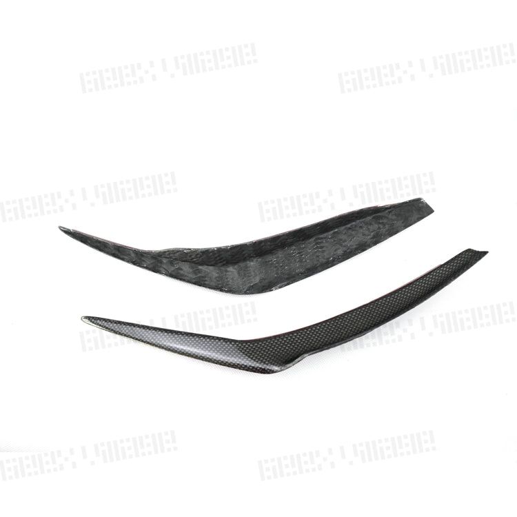 BMW 5 Series M550 540 530 (with M-package bumper, does not fit base model) G30 Pre-LCI 2017 2018 2019 2020 with Aftermarket Parts - Front Canards Carbon Fiber from Geex Village