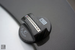BMW M3 M3C M3CS F80 F81 2014 2015 2016 2017 2018 & M4 M4C M4CS M4CSL F82 F83 2014 2015 2016 2017 2018 2019 2020 with Aftermarket Parts - MP M Performance Style Fuel Filler Cap Carbon Fiber from Geex Village
