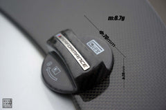 BMW M3 M3C M3CS F80 F81 2014 2015 2016 2017 2018 & M4 M4C M4CS M4CSL F82 F83 2014 2015 2016 2017 2018 2019 2020 with Aftermarket Parts - MP M Performance Style Fuel Filler Cap Carbon Fiber from Geex Village
