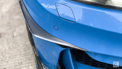BMW M3CS M3C M3 F81 F80 2014 2015 2016 2017 2018 & M4CS M4C M4 F83 F82 2014 2015 2016 2017 2018 2019 2020 with Aftermarket Parts - Front Canards Carbon Fiber from Geex Village