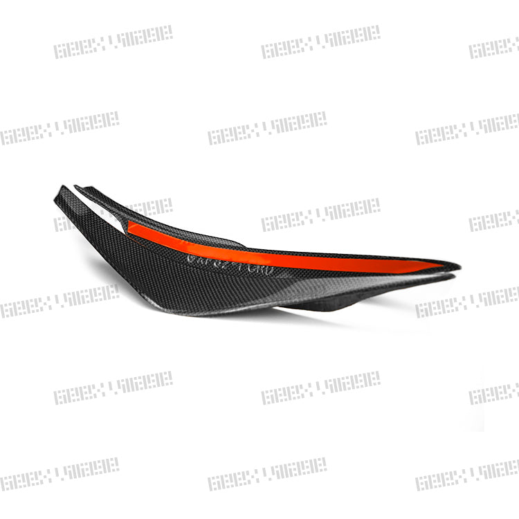 BMW M3CS M3C M3 F81 F80 2014 2015 2016 2017 2018 & M4CS M4C M4 F83 F82 2014 2015 2016 2017 2018 2019 2020 with Aftermarket Parts - Front Canards Carbon Fiber from Geex Village