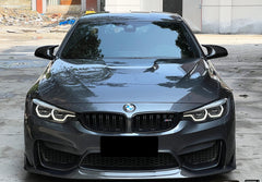 BMW M3CS M3C M3 F81 F80 2014 2015 2016 2017 2018 & M4CS M4C M4 F83 F82 2014 2015 2016 2017 2018 2019 2020 with Aftermarket Parts - Front Lip Carbon Fiber from Geex Village