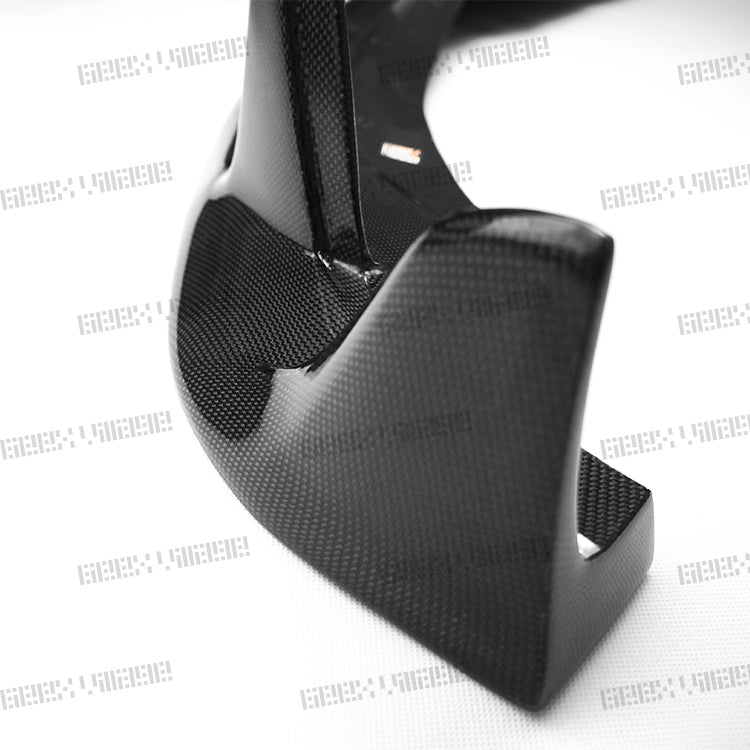 BMW M3CS M3C M3 F81 F80 2014 2015 2016 2017 2018 & M4CS M4C M4 F83 F82 2014 2015 2016 2017 2018 2019 2020 with Aftermarket Parts - Front Lip Carbon Fiber from Geex Village