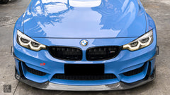 BMW M3CS M3C M3 F81 F80 2014 2015 2016 2017 2018 & M4CS M4C M4 F83 F82 2014 2015 2016 2017 2018 2019 2020 with Aftermarket Parts - Front Lip Carbon Fiber from Geex Village
