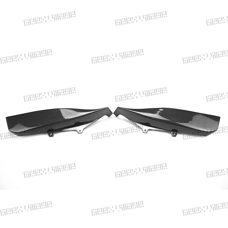 BMW M3CS M3C M3 F81 F80 2014 2015 2016 2017 2018 & M4CS M4C M4 F83 F82 2014 2015 2016 2017 2018 2019 2020 with Aftermarket Parts - Rear Canards Carbon Fiber from Geex Village