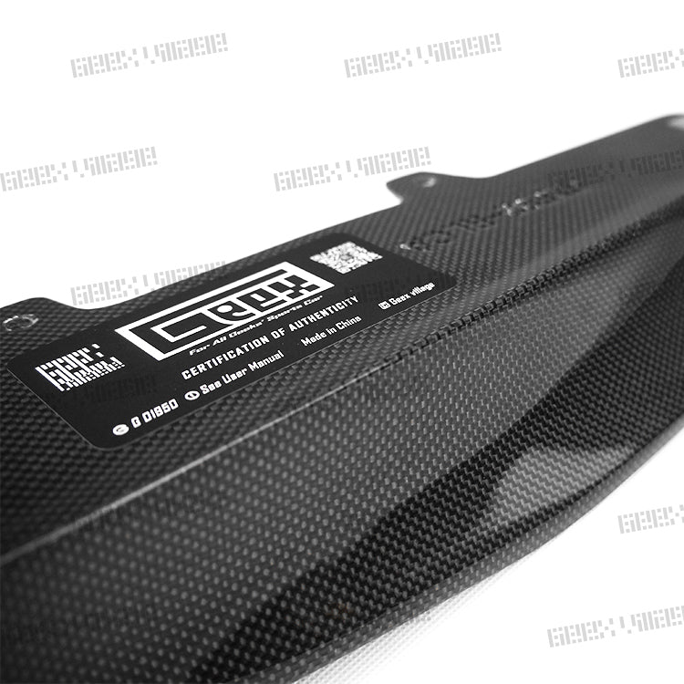 BMW M3CS M3C M3 F81 F80 2014 2015 2016 2017 2018 & M4CS M4C M4 F83 F82 2014 2015 2016 2017 2018 2019 2020 with Aftermarket Parts - Rear Canards Carbon Fiber from Geex Village