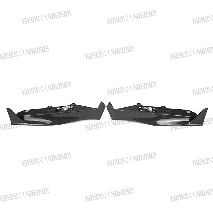 BMW M3CS M3C M3 F81 F80 2014 2015 2016 2017 2018 & M4CS M4C M4 F83 F82 2014 2015 2016 2017 2018 2019 2020 with Aftermarket Parts - Rear Canards Carbon Fiber from Geex Village