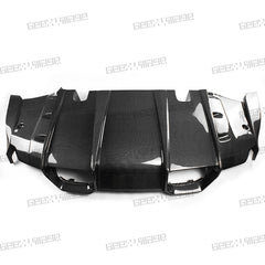 BMW M3CS M3C M3 F81 F80 2014 2015 2016 2017 2018 & M4CS M4C M4 F83 F82 2014 2015 2016 2017 2018 2019 2020 with Aftermarket Parts - Rear Diffuser & Rear Diffuser Undertray Pre-preg Carbon Fiber from Geex Village