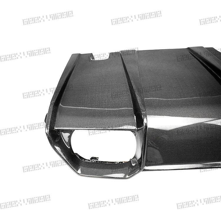 BMW M3CS M3C M3 F81 F80 2014 2015 2016 2017 2018 & M4CS M4C M4 F83 F82 2014 2015 2016 2017 2018 2019 2020 with Aftermarket Parts - Rear Diffuser & Rear Diffuser Undertray Pre-preg Carbon Fiber from Geex Village