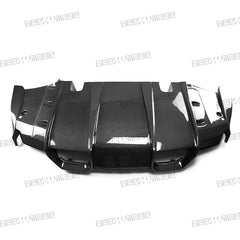 BMW M3CS M3C M3 F81 F80 2014 2015 2016 2017 2018 & M4CS M4C M4 F83 F82 2014 2015 2016 2017 2018 2019 2020 with Aftermarket Parts - Rear Diffuser & Rear Diffuser Undertray Pre-preg Carbon Fiber from Geex Village