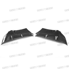 BMW M3CS M3C M3 F81 F80 2014 2015 2016 2017 2018 & M4CS M4C M4 F83 F82 2014 2015 2016 2017 2018 2019 2020 with Aftermarket Parts - Rear Diffuser & Rear Diffuser Undertray Pre-preg Carbon Fiber from Geex Village