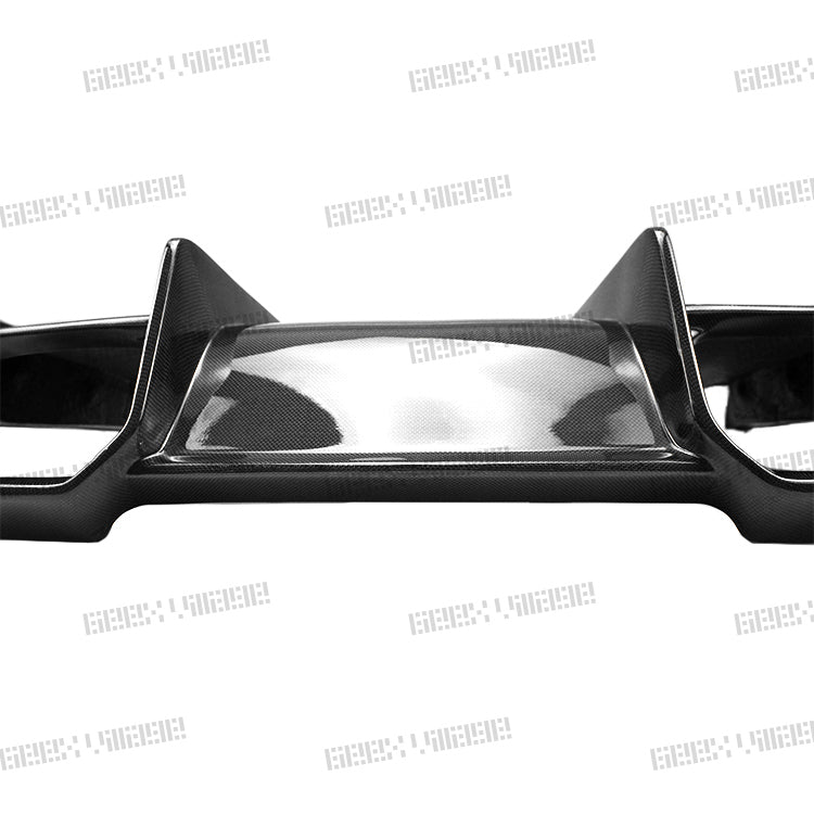 BMW M3CS M3C M3 F81 F80 2014 2015 2016 2017 2018 & M4CS M4C M4 F83 F82 2014 2015 2016 2017 2018 2019 2020 with Aftermarket Parts - Rear Diffuser & Rear Diffuser Undertray Pre-preg Carbon Fiber from Geex Village