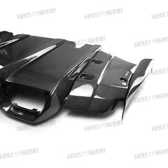 BMW M3CS M3C M3 F81 F80 2014 2015 2016 2017 2018 & M4CS M4C M4 F83 F82 2014 2015 2016 2017 2018 2019 2020 with Aftermarket Parts - Rear Diffuser & Rear Diffuser Undertray Pre-preg Carbon Fiber from Geex Village