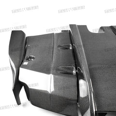 BMW M3CS M3C M3 F81 F80 2014 2015 2016 2017 2018 & M4CS M4C M4 F83 F82 2014 2015 2016 2017 2018 2019 2020 with Aftermarket Parts - Rear Diffuser & Rear Diffuser Undertray Pre-preg Carbon Fiber from Geex Village