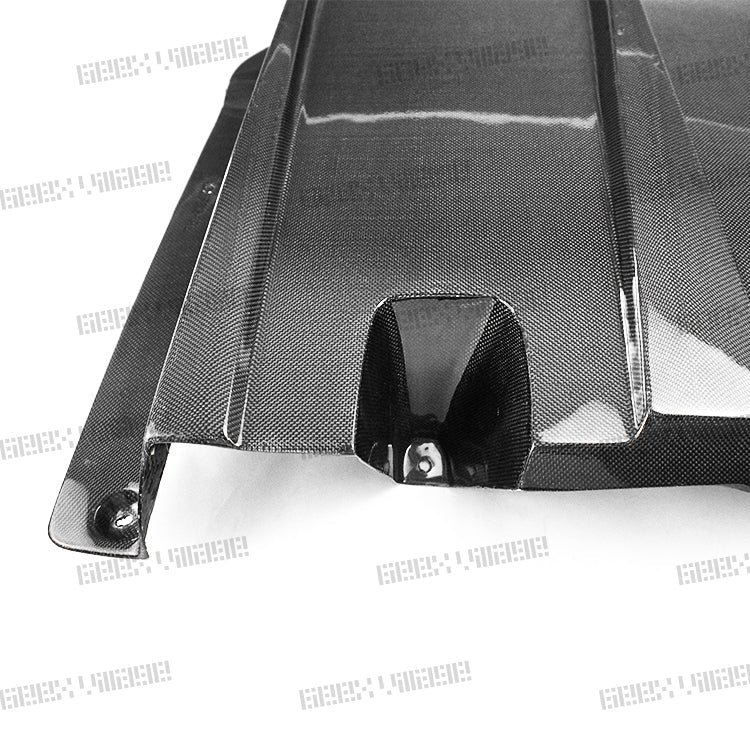 BMW M3CS M3C M3 F81 F80 2014 2015 2016 2017 2018 & M4CS M4C M4 F83 F82 2014 2015 2016 2017 2018 2019 2020 with Aftermarket Parts - Rear Diffuser & Rear Diffuser Undertray Pre-preg Carbon Fiber from Geex Village