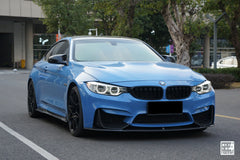 BMW M3CS M3C M3 F81 F80 2014 2015 2016 2017 2018 & M4CS M4C M4 F83 F82 2014 2015 2016 2017 2018 2019 2020 with Aftermarket Parts - Side Skirts Carbon Fiber from Geex Village