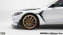BMW M3CS M3C M3 G80 G81 2021-ON with Aftermarket Parts - Hommage+ Front Fenders Carbon Fiber from Geex Village