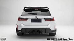 BMW M3CS M3C M3 G81 2021-ON & 3 Series M340i 330i G21 (Fits Both Pre-LCI & LCI) 2019-ON with Aftermarket Parts - Hommage+ Rear Spoiler Dry Pre-preg Carbon Fiber from Geex Village