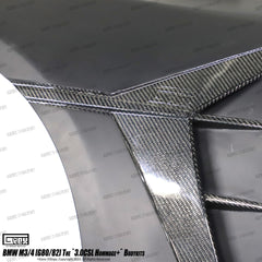 BMW M4CSL M4CS M4C M4 G82 G83 2021-ON with Aftermarket Parts - Hommage+ Front Fenders Carbon Fiber from Geex Village