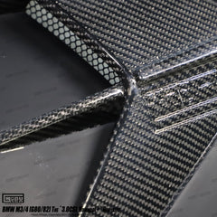 BMW M4CSL M4CS M4C M4 G82 G83 2021-ON with Aftermarket Parts - Hommage+ Front Fenders Carbon Fiber from Geex Village