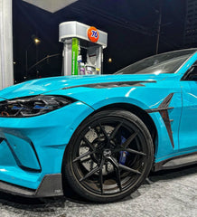 BMW M4CSL M4CS M4C M4 G82 G83 2021-ON with Aftermarket Parts - Hommage+ Front Fenders Carbon Fiber from Geex Village