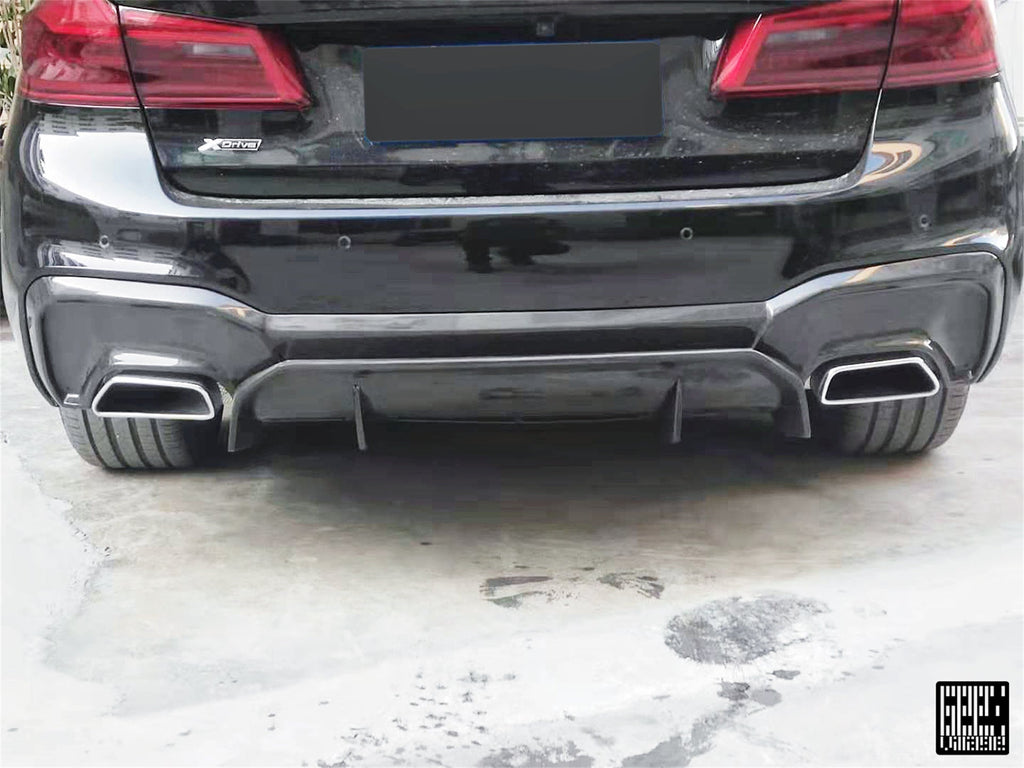 M5/C F90 & 5 Series G30 Aftermarket Parts - Geex Village Rear Diffuser ...