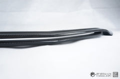 Cadillac ATS Turbo Luxury Performance Premium 2015 2016 2017 2018 2019 with Aftermarket Parts - Front Lip & Air Diverter Canards Carbon Fiber from Geex Village