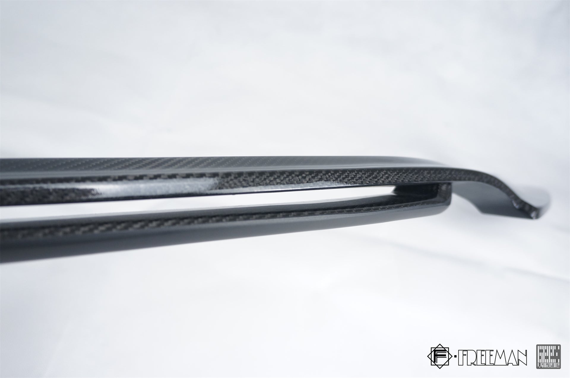 Cadillac ATS Turbo Luxury Performance Premium 2015 2016 2017 2018 2019 with Aftermarket Parts - Front Lip & Air Diverter Canards Carbon Fiber from Geex Village