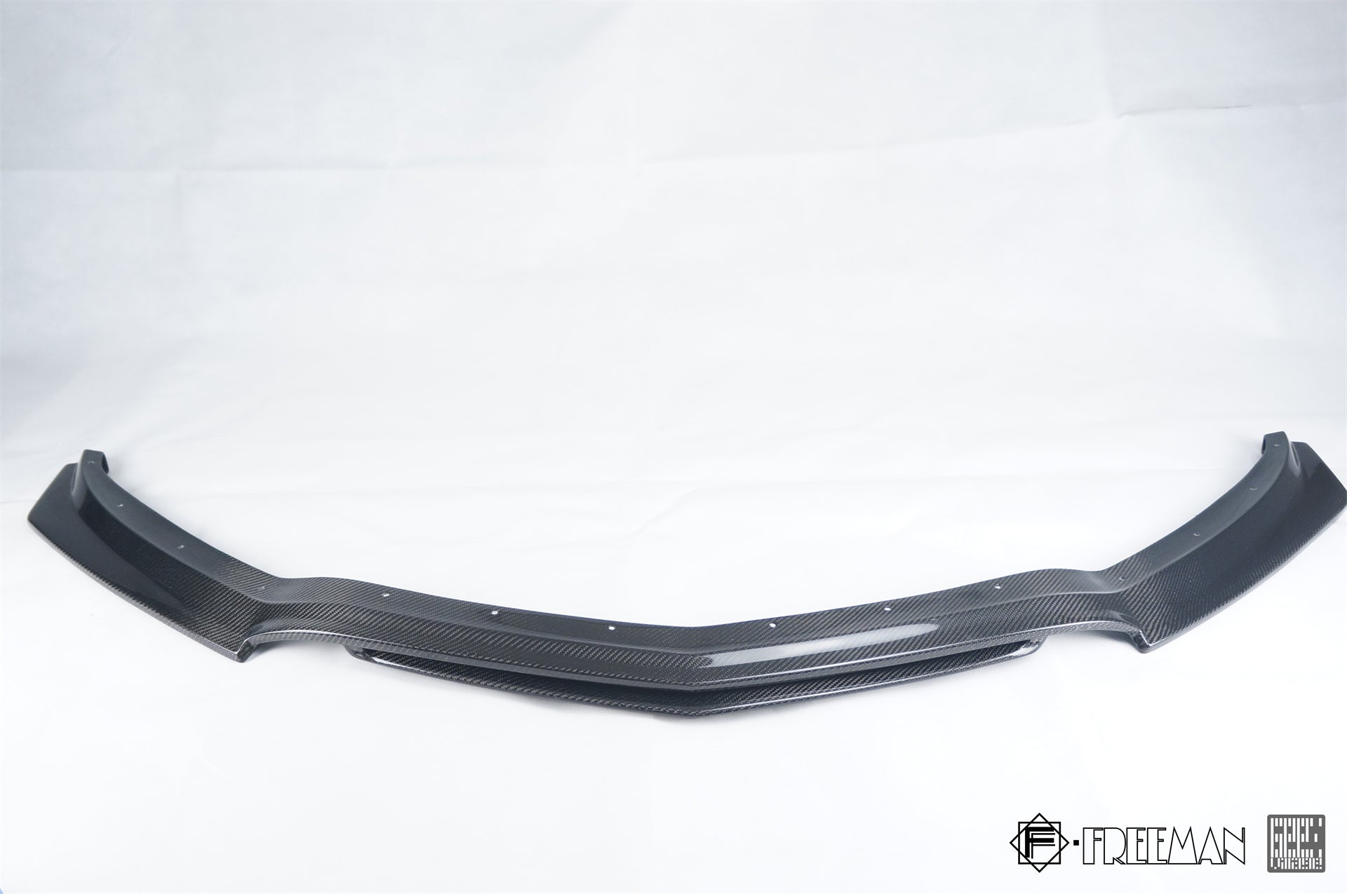 Cadillac ATS Turbo Luxury Performance Premium 2015 2016 2017 2018 2019 with Aftermarket Parts - Front Lip & Air Diverter Canards Carbon Fiber from Geex Village