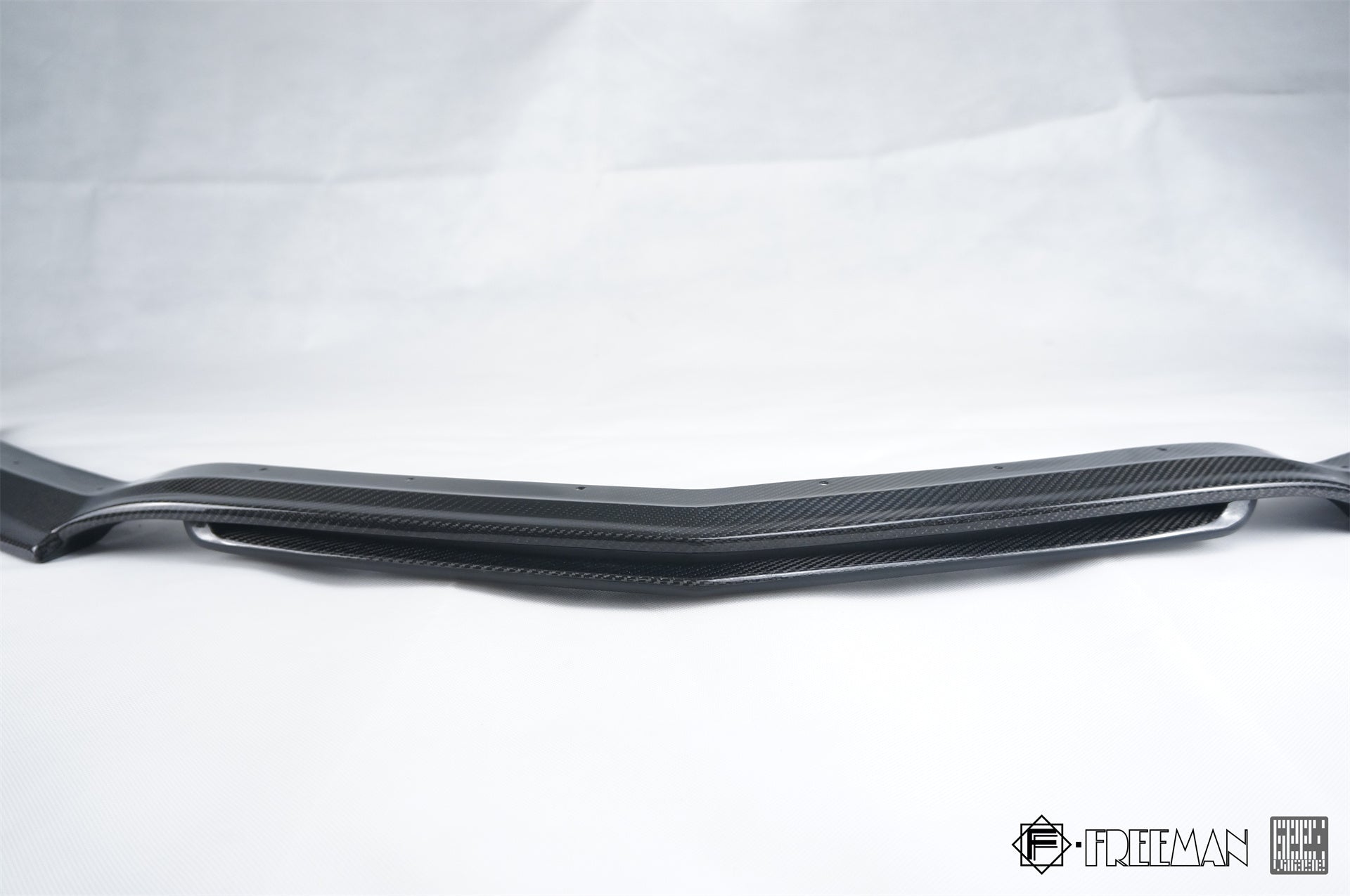 Cadillac ATS Turbo Luxury Performance Premium 2015 2016 2017 2018 2019 with Aftermarket Parts - Front Lip & Air Diverter Canards Carbon Fiber from Geex Village