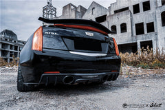 Cadillac ATS Turbo Luxury Performance Premium 2013 2014 2015 2016 2017 2018 2019 Sendan with Aftermarket Parts - Rear Spoiler Wing Carbon Fiber from Geex Village