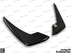 Lotus Emira 3.6 V6 2.0 Four-cylinder 2022-ON with Aftermarket Parts - GEEX Front Canards Carbon Fiber from Geex Village