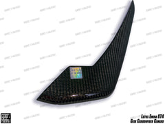 Lotus Emira 3.6 V6 2.0 Four-cylinder 2022-ON with Aftermarket Parts - GEEX Front Canards Carbon Fiber from Geex Village