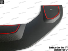 Lotus Emira 3.6 V6 2.0 Four-cylinder 2022-ON with Aftermarket Parts - GT4 Style Front Lip Carbon Fiber from Geex Village