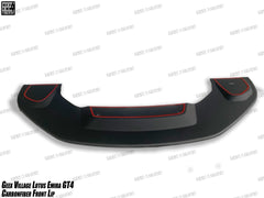 Lotus Emira 3.6 V6 2.0 Four-cylinder 2022-ON with Aftermarket Parts - GT4 Style Front Lip Carbon Fiber from Geex Village