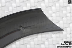 Lotus Emira 3.6 V6 2.0 Four-cylinder 2022-ON with Aftermarket Parts - GT4 Style Rear Wing Carbon Fiber from Geex Village