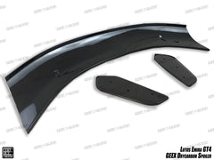 Lotus Emira 3.6 V6 2.0 Four-cylinder 2022-ON with Aftermarket Parts - GT4 Style Rear Wing Carbon Fiber from Geex Village