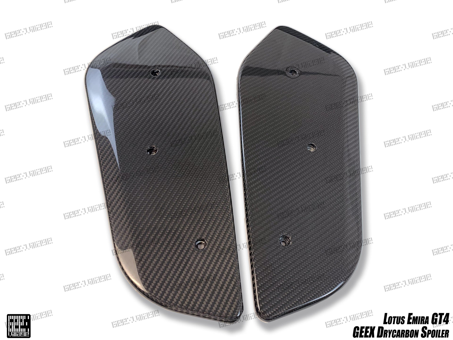 Lotus Emira 3.6 V6 2.0 Four-cylinder 2022-ON with Aftermarket Parts - GT4 Style Rear Wing Carbon Fiber from Geex Village