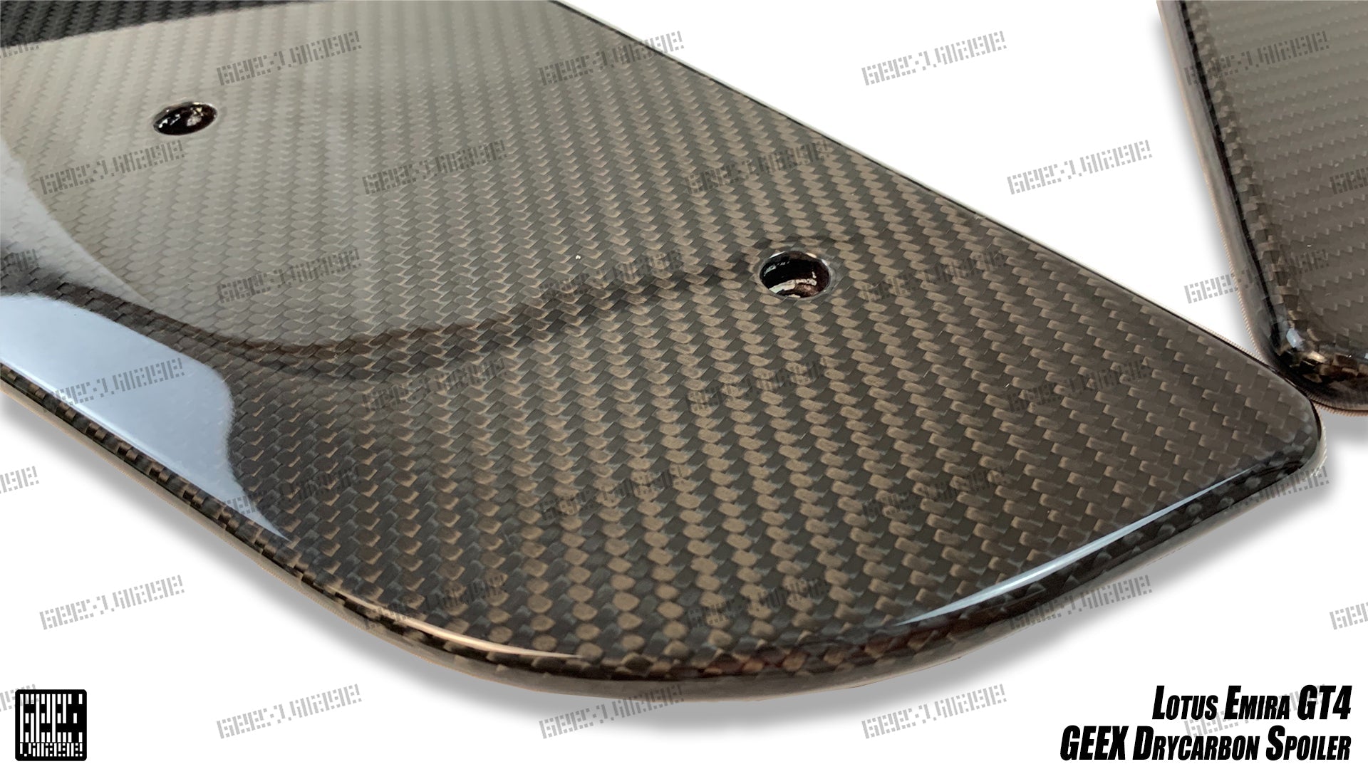 Lotus Emira 3.6 V6 2.0 Four-cylinder 2022-ON with Aftermarket Parts - GT4 Style Rear Wing Carbon Fiber from Geex Village