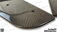Lotus Emira 3.6 V6 2.0 Four-cylinder 2022-ON with Aftermarket Parts - GT4 Style Rear Wing Carbon Fiber from Geex Village