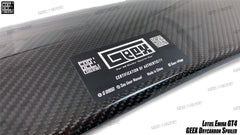 Lotus Emira 3.6 V6 2.0 Four-cylinder 2022-ON with Aftermarket Parts - GT4 Style Rear Wing Carbon Fiber from Geex Village