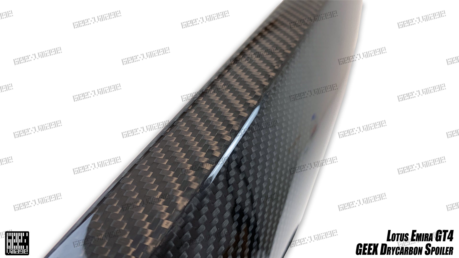Lotus Emira 3.6 V6 2.0 Four-cylinder 2022-ON with Aftermarket Parts - GT4 Style Rear Wing Carbon Fiber from Geex Village