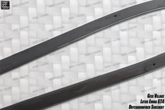 Lotus Emira 3.6 V6 2.0 Four-cylinder 2022-ON with Aftermarket Parts - GT4 Style Side Skirts Carbon Fiber from Geex Village