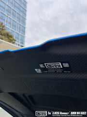 BMW M3CS M3C M3 G80 G81 2021-ON & M4CSL M4CS M4C M4 G82 G83 2021-ON with Aftermarket Parts - Hommage+ Hood Carbon Fiber from Geex Village