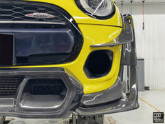 MINI Cooper JCW (John Cooper Works) S Base F56 LCI 2022-ON with Aftermarket Parts - Fog Light Bezel Carbon Fiber/FRP from Geex Village